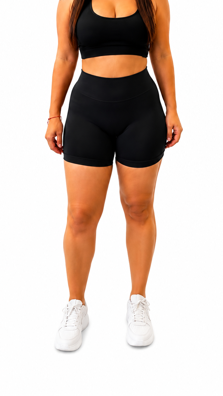 Black Sculpting Shorts